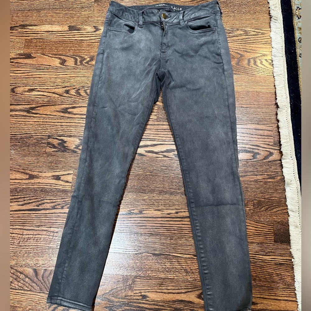 Grey jeggings